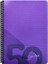 Since 1966 Spiralli Mor Plastik Kapak 80 Yaprak 19X25 Kareli Defter 1