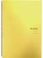 Pastel Note Spiralli Pastel Sarı Plastik Kapak 80 Yaprak A4 Kareli Defter 1