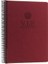 Vip Bordo Spiralli Sert Kapak 140 Yaprak A4 Kareli Defter 1