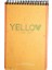 New Notes Yellow Is New Green Spiralli Sert Kapak 100 Yaprak 17X24 Çizgili Bloknot 1