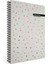 Polka Notes Pembe Benekli Spiralli Sert Kapak 120 Yaprak 17X24 Çizgili Defter 1