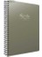 Metal Notes Gümüş Spiralli Plastik Kapak 100 Yaprak A4 Çizgili Defter 1