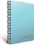 Chromo Spiralli Mavi Plastik Kapak 80 Yaprak A4 Kareli Defter 1