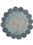 Dijital Baskı Yıkanabilir Kaymaz Taban Yuvarlak Halı Rvg7020100 2