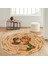 Dijital Baskı Yıkanabilir Kaymaz Taban Yuvarlak Halı Rvg7060-Sd333-100 1