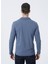 Ds Damat Ds1101 Polo Yaka Normal KalıpDüz Mavi Melanj Erkek T-Shirt