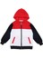 Best Tam Boy Fermuarlı, Kapüşonlu, Cepli Çocuk Polar Sweatshirt 1-8 Yaş Kırmızı, Lacivert, Beyaz 1