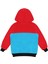 Trabzon Tam Boy Fermuarlı, Kapüşonlu Unisex Kız-Erkek Çocuk Polar Sweatshirt, Turkuaz, Kırmızı, Siyah 1-8 Yaş 2