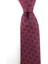 Bordo Lacivert Desenli Slim Kravat 2