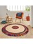 Dijital Baskı Yıkanabilir Kaymaz Taban Yuvarlak Halı Rvg7009160 1