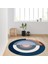 Dijital Baskı Yıkanabilir Kaymaz Taban Yuvarlak Halı Rvg7019160 1