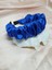 358 - Saten Büzgülü Scrunchie Taç, Günlük Taç, 1