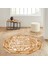 Dijital Baskı Yıkanabilir Kaymaz Taban Yuvarlak Halı Rvg7057-Sd329-160 1
