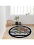 Dijital Baskı Yıkanabilir Kaymaz Taban Yuvarlak Halı Rvg7125160 1