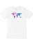 Mavi Mor Dünya Haritası T-Shirt 1
