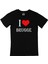 I Love Brugge Siyah T-Shirt 1