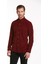 Erkek Bordo Regular Fit Kadife Gömlek 1