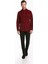 Erkek Bordo Regular Fit Kadife Gömlek 3