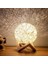 Çocuklar Için Gece Lambası LED Küre Rattan Top Lambası Katı Ahşap Tabanlı 5.9 Inç Kısılabilir (Yurt Dışından) 1