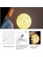Çocuklar Için Gece Lambası LED Küre Rattan Top Lambası Katı Ahşap Tabanlı 5.9 Inç Kısılabilir (Yurt Dışından) 5