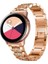 Puluz Samsung Galaxy Watch Active2 Için Çelik Kayış Altın Gül (Yurt Dışından) 2