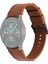 Puluz Samsung Galaxy Watch4 40Mm/44Mm Için Deri Kordonlu Saat Kahverengi (Yurt Dışından) 1