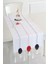 Beyaz Ajurlu İşlemeli Motifli 50 x 130 cm. Runner 1