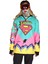Supergirl Yaka Fermuarlı Snowboard & Kayak Montu SS7732 1