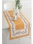 Buldan Keteni Çiçekli Ipek Işlemeli 50 x 130 Cm. Runner 1