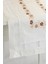 Krem Buldan Ipeği Dantelli Işlemeli 50 x 130 Cm. Runner 2
