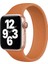 Apple Watch Uyumlu 42-44MM KRD18 Silikon Solo Kordon S Beden Turuncu 1