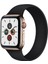 Apple Watch Uyumlu 42-44MM KRD18 Silikon Solo Kordon S Beden Siyah 1