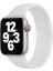 Apple Watch Uyumlu 42-44MM KRD18 Silikon Solo Kordon S Beden Beyaz 1