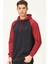V4005 Dewberry Erkek Sweatshirt-Lacivert- Bordo 3