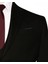 6 Drop Slim Fit Siyah Yelekli Düz Takım Elbise 4