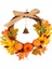 Akçaağaç Yaprağı Hasat Çelenk Kabak Berry Garland Pencere Kapalı Açık Dekor 30 cm(Yurt Dışından) 1