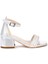 Kiko 761 Vakko Günlük Kız Çocuk 3 cm Topuk Sandalet Ayakkabı 4