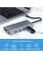 11 In 1 USB C Hub 4 USB 3.0 MacBook Pro Hp Xps Tip C Cihazları Için Portlar (Yurt Dışından) 5