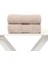 Bej 70X150 2'li Set Banyo Havlusu 1
