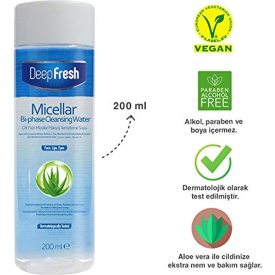 Deep Fresh Deep Fresh Micellar Çift Fazlı Makyaj Temizleme Fiyatı