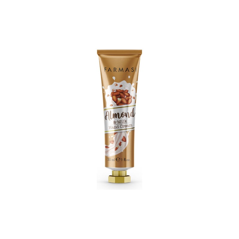 Farmasi 30 ml El Kremi - İpeksi Yumuşaklık İçin Badem Sütü ve Shea Yağı ile Zenginleştirilmiş Nemlendirici