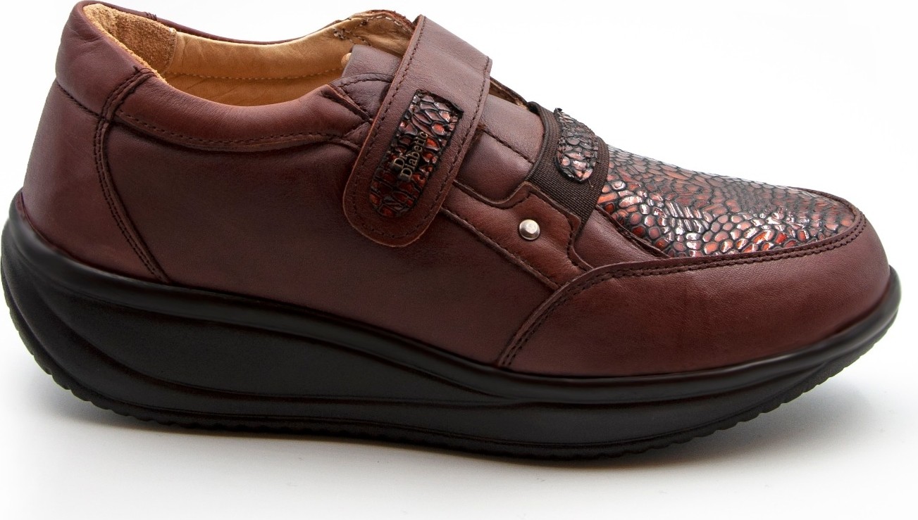 Dr.Comfort Kahve Crocco Rocker Bottom Yürüyüş Ayakkabısı görsel 2