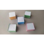 Saray 10 Adet Küp Not 500 Yaprak 9 x 9 x 7 cm Kağıt Küp Blok Not