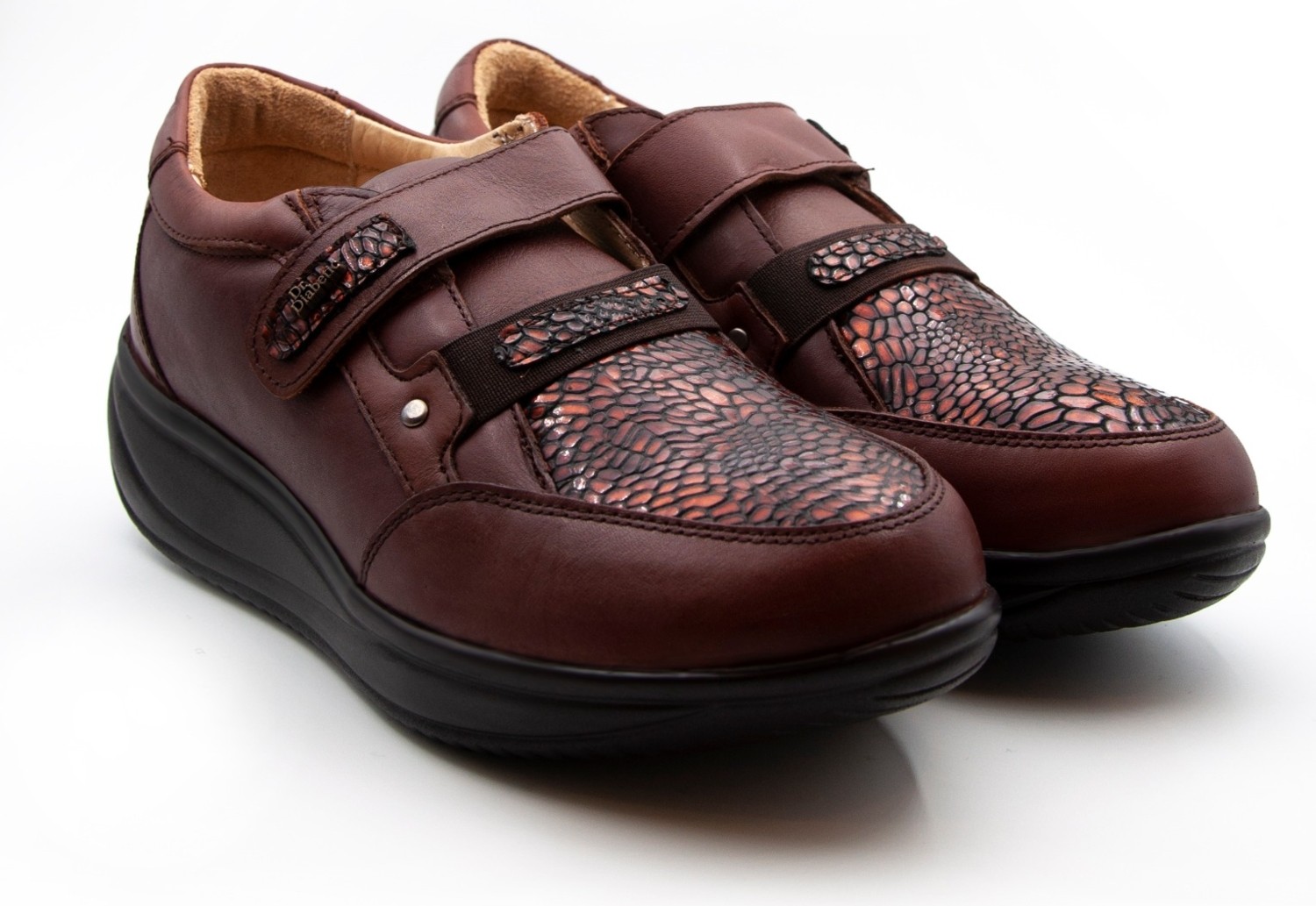 Dr.Comfort Kahve Crocco Rocker Bottom Yürüyüş Ayakkabısı görsel 3