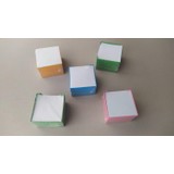 Saray 10 Adet Küp Not 500 Yaprak 9 x 9 x 7 cm Kağıt Küp Blok Not