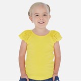 Mayoral Kız Çocuk Gübür Kollu Tişört