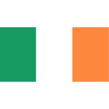 Satürn Masaüstü Irlanda Bayrağı Masa Bayrağı 15 x 23 cm