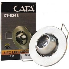 Cata 1,5W Hareketli LED Yıldız Spot CT-5268 Gün Işığı