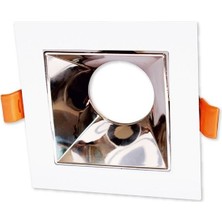 Cata Jaguar Beyaz - Platin Dekoratif Spot CT-5066