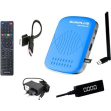 Sunplus Astraplus+ Full Hd Wifi Li Uydu Acısı Çanaksız Uydu Akıllı Kumanda 111035